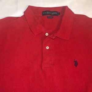 Men’s POLO short sleeve red